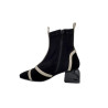 bottine pointue stretch d5961
