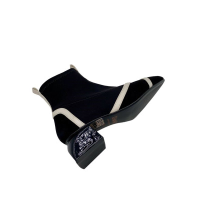 bottine pointue stretch d5961
