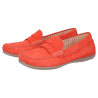 Mocassin en nubuck orange|Grande taille femme|Sioux