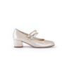escarpin babies 2 brides vernis beige