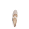 escarpin babies 2 brides vernis beige
