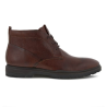 Bottine à lacets habillée en cuir marron | Grande pointure homme | ECCO