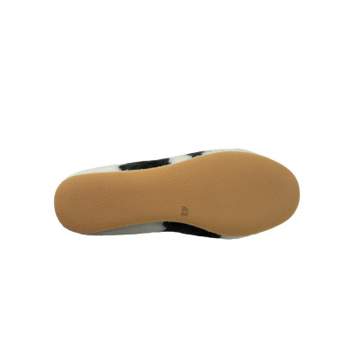 Chausson style charentaise intérieur mouton