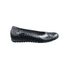 Ballerine croco vernis noir | Grande pointure femme | Gabor
