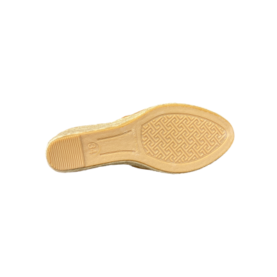 Espadrille en velours cognac|Petite taille femme|Toni Pons