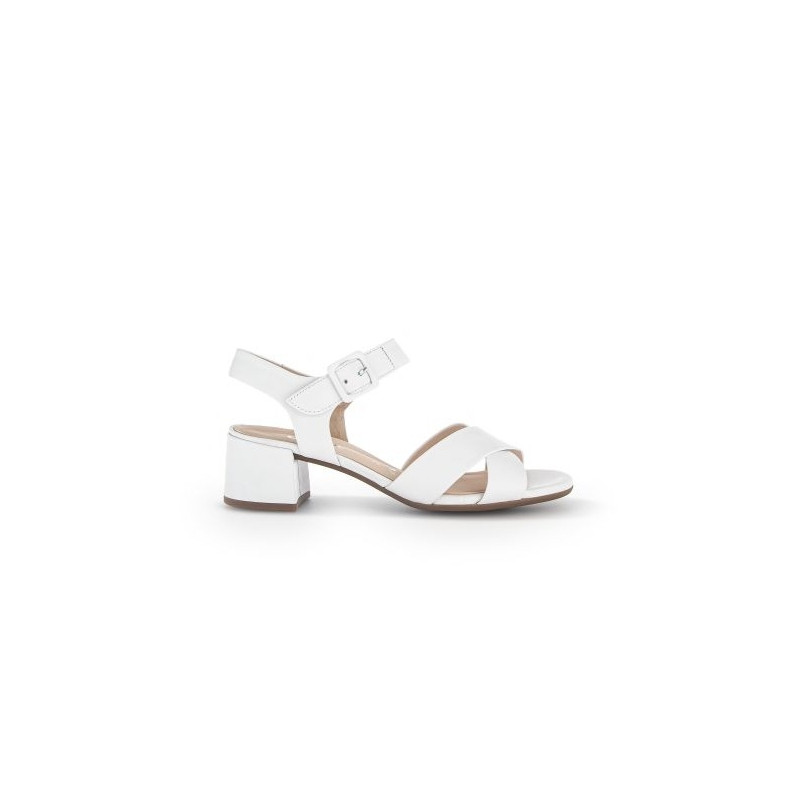 sandale petit talon bride croisée 913