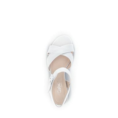 sandale petit talon bride croisée 913