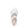 sandale petit talon bride croisée 913