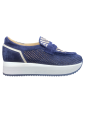 7.78.126 - VELOURS CUIR - MARINE