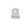 sneakers nelly verte à lacets plats 8245