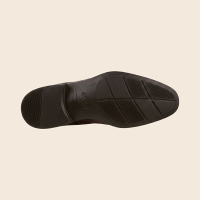 derby cuir lisse marron| grande pointure homme | ecco