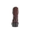 Boots à lacets en cuir marron |Grande pointure femme | Gabor