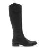 Botte en cuir noir mollet XS | Grande taille femme | GABOR