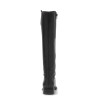 Botte en cuir noir mollet XS | Grande taille femme | GABOR