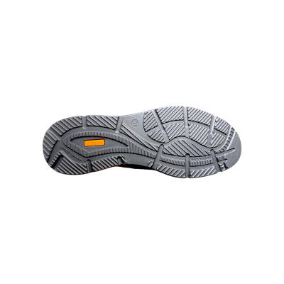Tennis confort à velcro cuir noir  | Grande taille Homme| Jomos