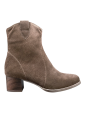 5449 - CUIR SUÉDÉ - MARRON FONCÉ