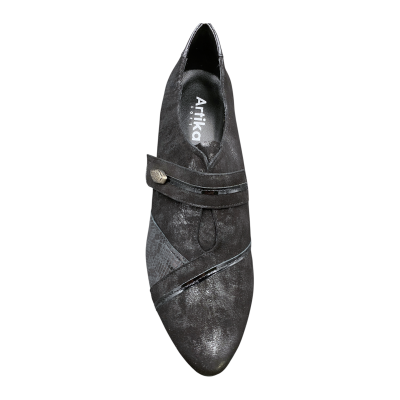 mocassin talon velcro