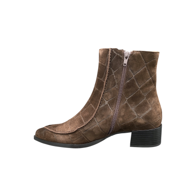 bottine pointue croco d8705